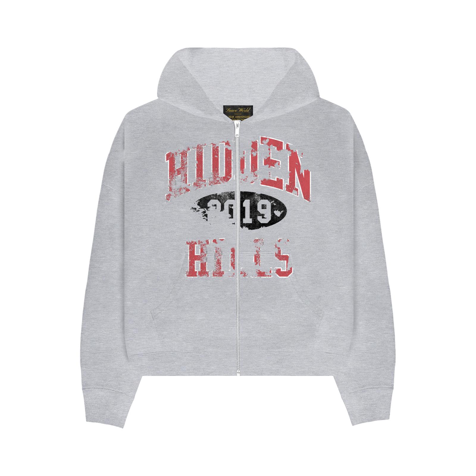 HIDDEN HILLS HOODIE - GREY