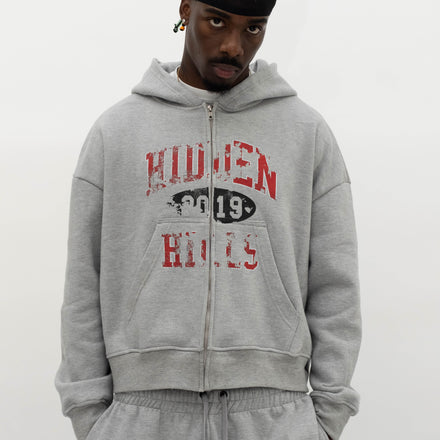 HIDDEN HILLS HOODIE - GREY